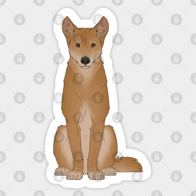 Dingo Sticker by ZTheCrazed